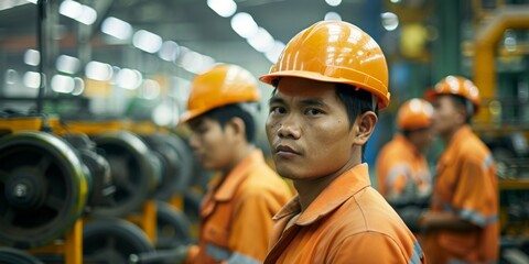 factory workers Generative AI