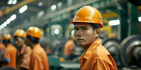 factory workers Generative AI