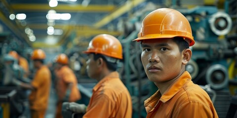 factory workers Generative AI