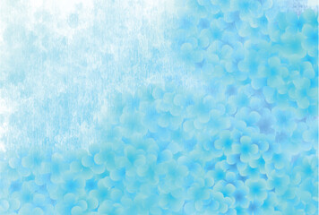 アジサイ　梅雨　花　背景