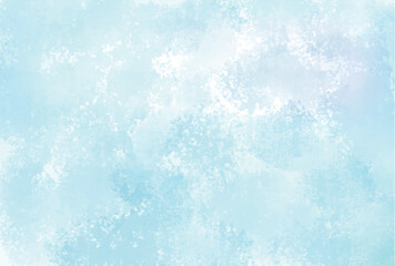 青　和柄　水彩　背景	