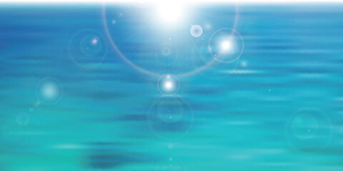 海　水面　夏　風景　背景