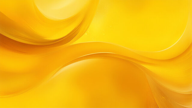 yellow abstract background with waves