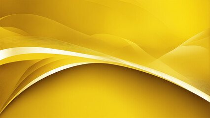 Yellow abstract wave background
