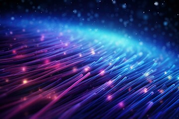 Optical fiber mockup. Fiber digital. Generate Ai