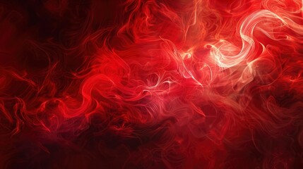 Abstract red effect background - generative ai