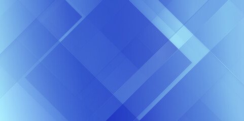 Fototapeta premium Elegant abstract striped geometric background with lines, Abstract Blue Triangle business concept background, Trendy and vibrant modern geometric style gradient blue background.