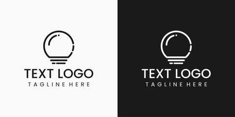 lamp logo present illuminating the spark of a world-changing idea