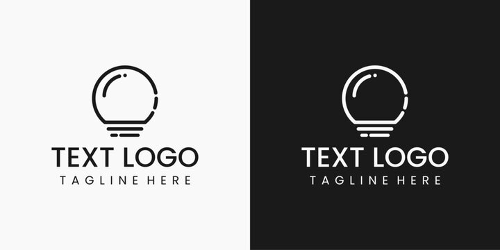 lamp logo present illuminating the spark of a world-changing idea