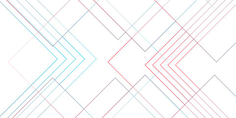 Abstract white blue and pink vector blueprint background with modern design. Vector abstract futuristic architecture concept with digital geometric connection gold lines	
