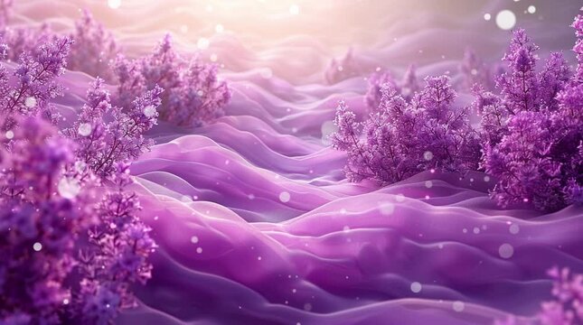 Abstract Lavender background