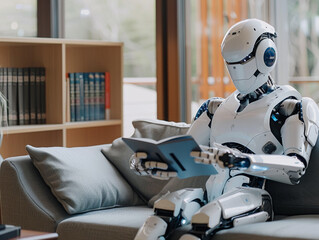 A robotic coach providing personalized training sessions, utilizing advanced machine learning algorithms