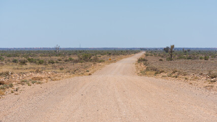 Scenery along the Parachilna Gorge Road in the Flinders Ranges National Park