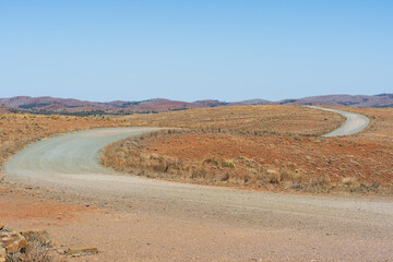 Scenery from the Stokes Hill lookout area of the Flinders Ranges