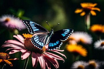 butterfly on flower