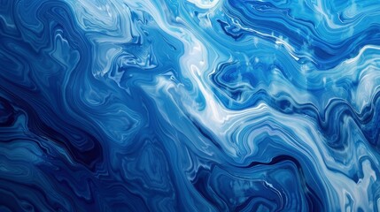 Abstract blue effect background - generative ai