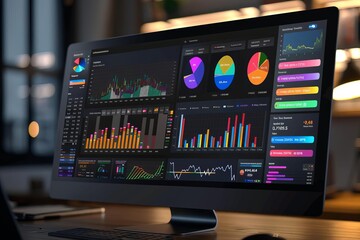 Comprehensive dashboard visualizing key performance indicators (kpis) for strategic business decision-making and analytics