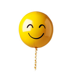 Smiley Face Yellow Balloon