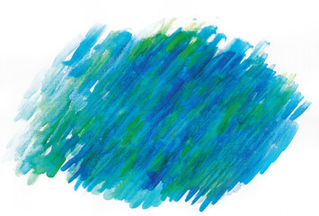 Aquamarine watercolour mixed media texture