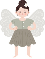 cute fairy cartoon character illustration