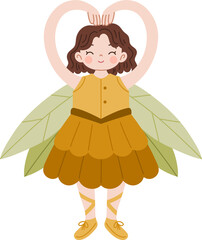 cute fairy cartoon character illustration