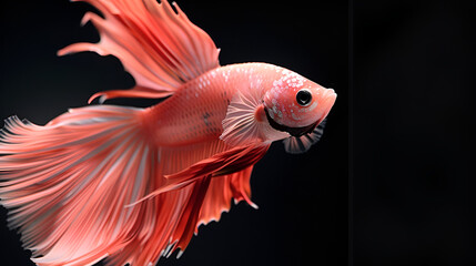 Fototapeta premium beauty a bettafish