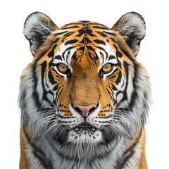 Obraz premium bengal tiger isolated on transparent background, png