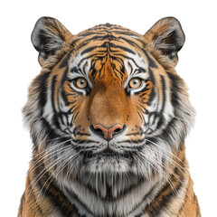 Obraz premium bengal tiger isolated on transparent background, png
