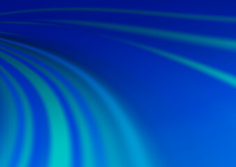 Light BLUE vector template with lines, ovals.