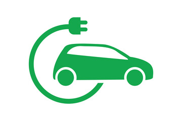 Electronic Charging Station Icon Design Illustration