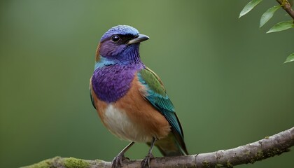 Fototapeta premium lilac breasted roller bird