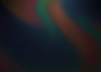 Dark Silver, Gray vector blurred shine abstract template.