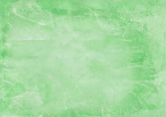 Green abstract nature watercolor background