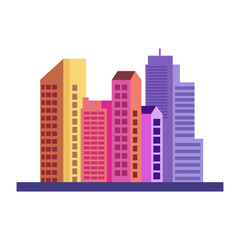 City Building Illustration