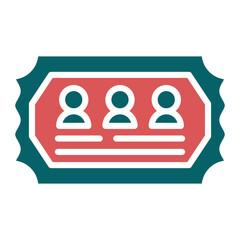Group Ticket Icon Style