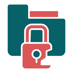 Personal Data Breach Icon Style