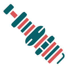 Spark Plug Icon Style