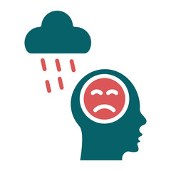 Depression Icon Style