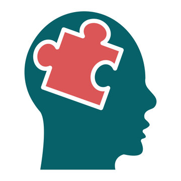 Mental Disorder Icon Style
