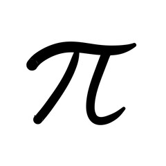 Pi symbol icon