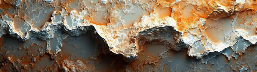 Close Up of Rusted Metal Surface