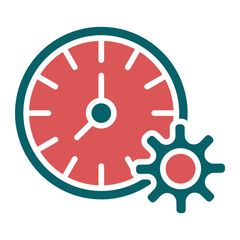 Time Management Icon Style