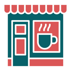 Coffee Shop Icon Style