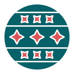 Circus Ball Icon Style