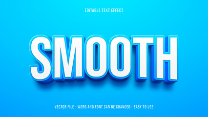 Clean editable text effect