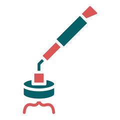 Garden Trimmer Icon Style