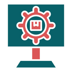 Computer Aided Manufacturing Icon Style