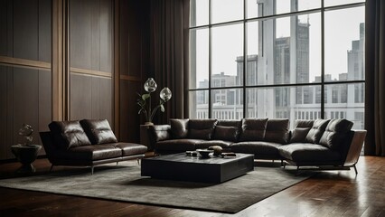 American interior design furniture living room