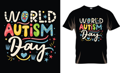 Autism Awareness day T-shirt design,vintage,retro, autism day ribbon t-shirt design,t-shirt design Template,World autism day t shirts design, autism puzzle,5
