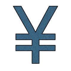 Obraz premium Yen (Japan) and Yuan (PRC) currency symbol 